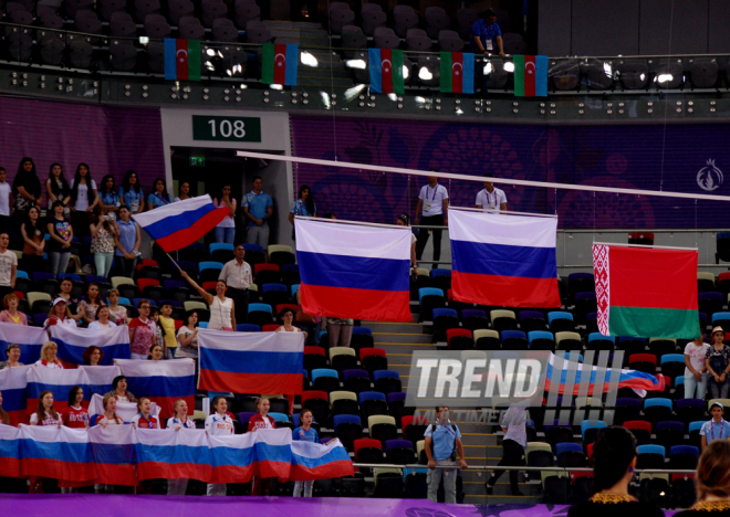 Bakı 2015: Bədii gimnastika yarışları. Azərbaycan, 19 iyun 2015